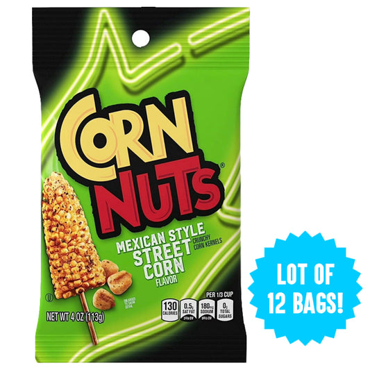 12 Pack - Corn Nuts Mexican Street Corn Crunchy Corn Kernels 4oz