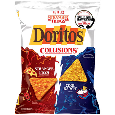 12 Pack - Doritos Collisions Stranger Pizza & Cool Ranch Chips 2.625oz