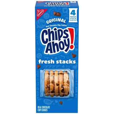 12 Pack - Chips Ahoy! Fresh Stacks Chocolate Chip Cookies 7.76oz