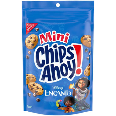 12 Pack - Chips Ahoy! Mini Chocolate Chip Cookies Snack-Sak Disney Encanto 8oz