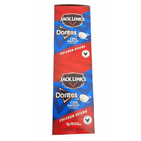 20 Pack - Jack Link’s Doritos Cool Ranch Flavored Chicken Sticks