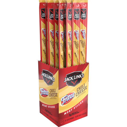 20 Pack - Frito Lay Jack Link’s Fritos Chili Cheese Meat Sticks