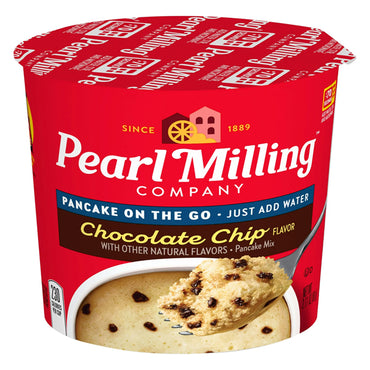 24 Pack - Pearl Milling Company Pancake on the Go Chocolate Chip 2.11oz