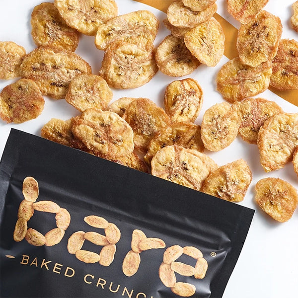 24 Pack - Bare Baked Crunchy Simply Banana Chips 0.53oz