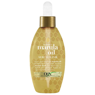 3 Pack - OGX Marula Oil Serum Elixir Hydrate Smooth Moisturize Hair Dropper