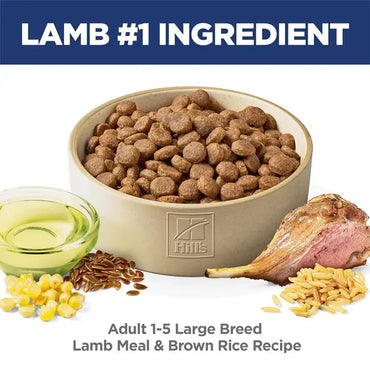 Hill's Science Diet Adult 1-5 Large Breed Recipe Dry Dog Food Lamb Meal & Brown Rice 33lb Hill's Science Diet