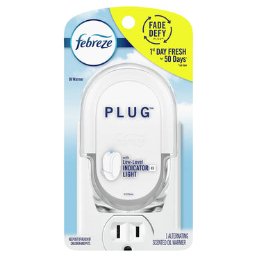 3 Pack - Febreze Plug In Air Freshener Fade Defy Plugs Oil Warmer Febreze