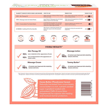 Palmer's Cocoa Butter Formula Pregnancy Skin Care Kit for Stretch Marks and Scars 4 Piece Full Size Set Palmer's