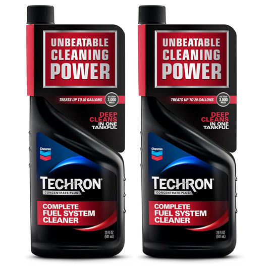 2 Pack - Chevron Techron Concentrate Plus Fuel System Cleaner 20oz