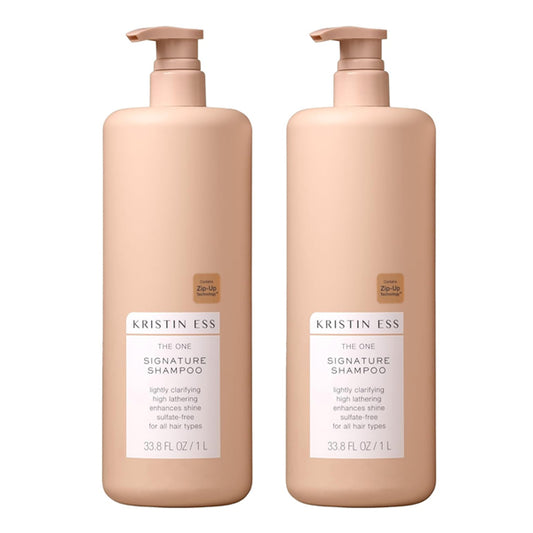 2 Pack - Kristin Ess Hair One Signature Shampoo with Avocado Oil 33.8oz