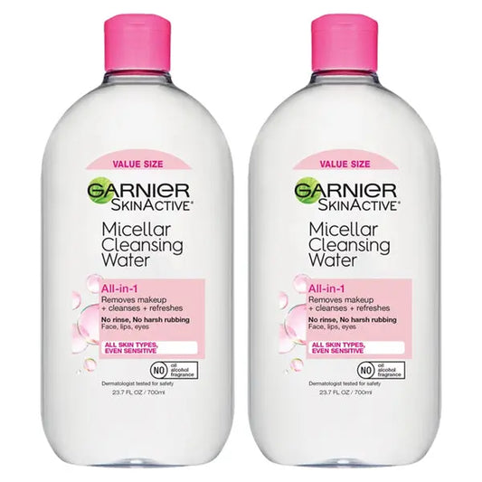 2 Pack - Garnier SkinActive Micellar Cleanser & Makeup Remover 23.7oz Garnier