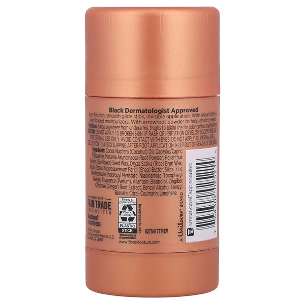 3 Pack - SHEA MOISTURE Coconut & Hibiscus Invisible Stick Deodorant 2.6oz