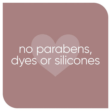 Text graphic features a mauve background with a heart, stating: no parabens, dyes, or silicones—ideal for those seeking gentle hydration with the Gillette Venus Intimate Grooming Daily Soothing Serum 2 Pack.