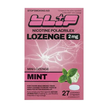 2 Pack - Blip Mint Nicotine Smoking Cessation Lozenge 2mg 27 Count Blip