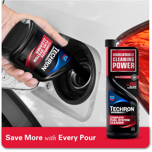 2 Pack - Chevron Techron Concentrate Plus Fuel System Cleaner 20oz