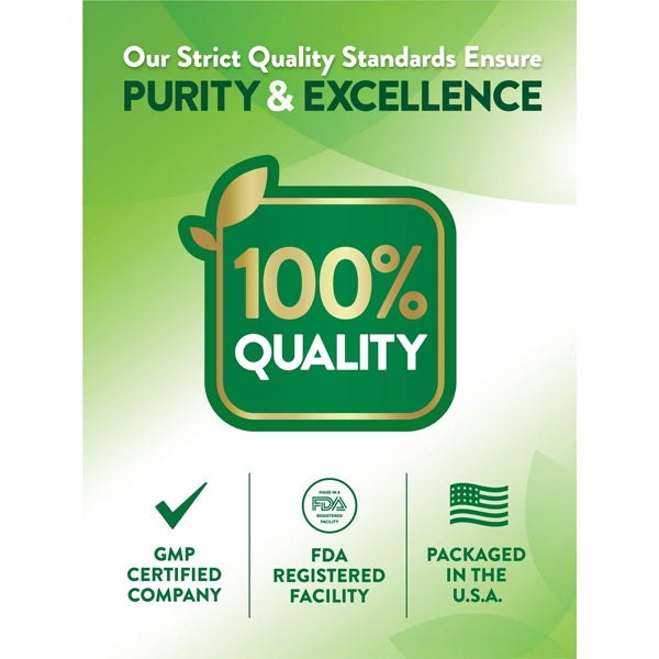 A green and white graphic for Natures Truth Chelated Magnesium 200mg 2 Pack highlights high absorption, purity, GMP certification, FDA registered facility, and U.S.A. packaging to ensure quality and excellence.