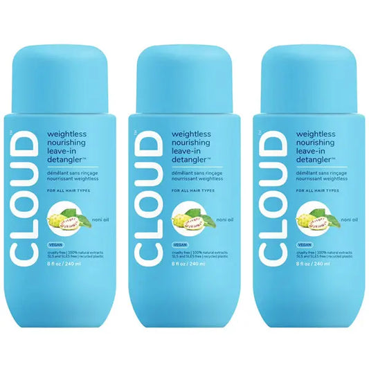 3 Pack - Cloud Weightless Nourishing Leave-in Detangler 8oz Cloud