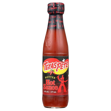 3 Pack - Texas Pete Hotter Hot Sauce 6oz