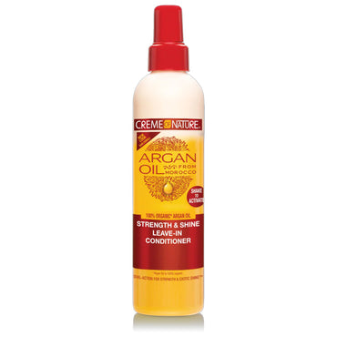 3 Pack - Creme of Nature Argan Oil Strength & Shine Leave-in Conditioner 8.4oz