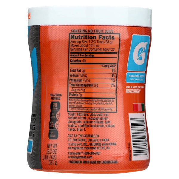 3 Pack - Gatorade Thirst Quencher Powder Frost Glacier Freeze 18.3oz