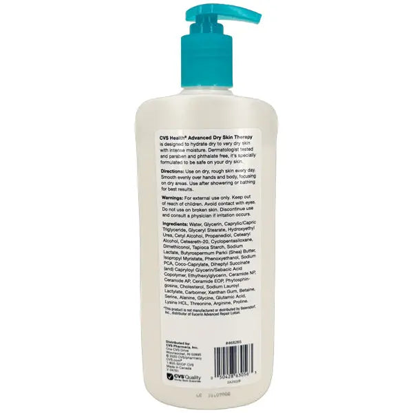 3 Pack - CVS Health Advanced Dry Skin Therapy Lotion 16.9oz CVS