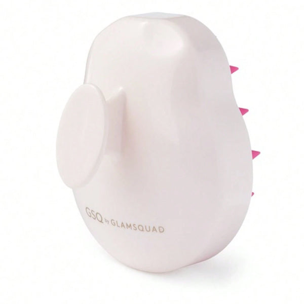 The 3 Pack - GSQ by Glamsquad Scalp Massager Pink features pink silicone bristles and a side grip, designed to refresh your scalp and support healthy hair follicles.