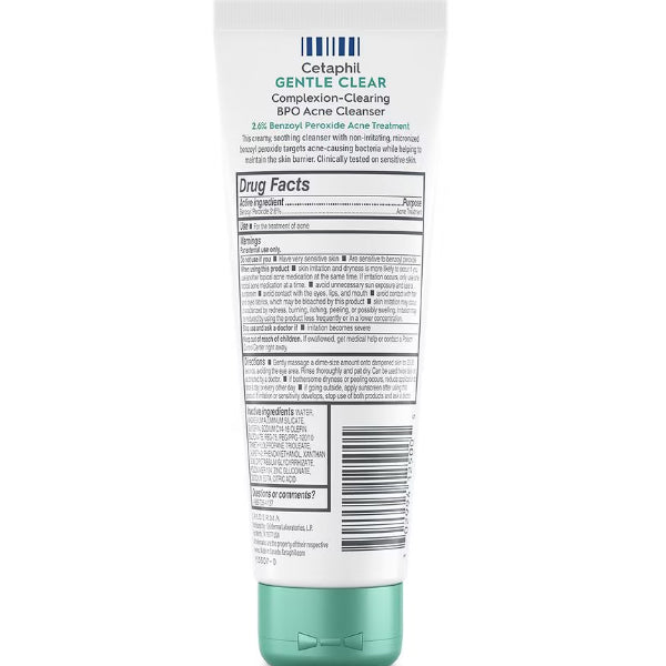 3 Pack - Cetaphil Facial Cleansers Complexion-Clearing BPO Acne Cleanser 4.2oz