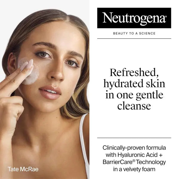 3 Pack - Neutrogena Hydro Boost Face Wash, Hydrating Facial Cleanser 12oz Neutrogena