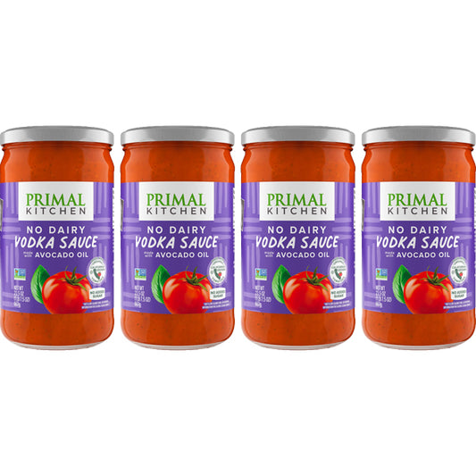 4 Pack - Primal Kitchen No Dairy Vodka Sauce with Avocado Oil 23.5oz Primal Kitchen