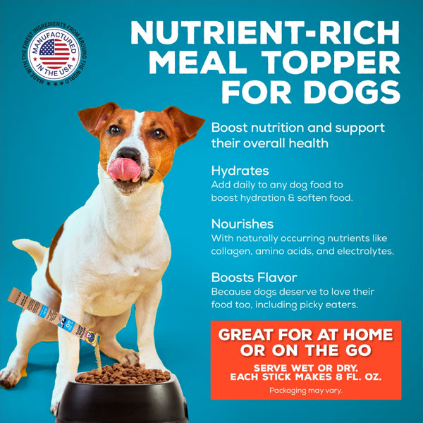 4 Pack - Brutus Broth Beef Bone Broth Powder Hip & Joint with Glucosamine 5 Count