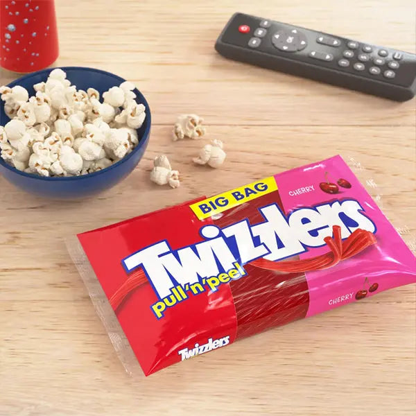 4 Pack - Twizzlers Pull 'n' Peel Cherry Flavored Licorice Candy 28oz Twizzlers