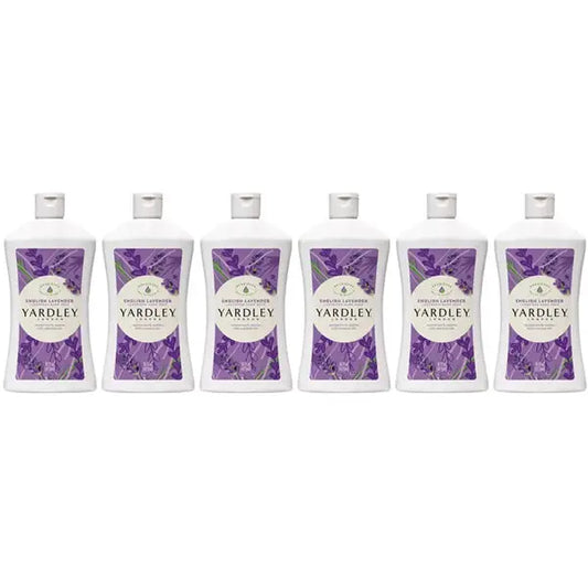 6 Pack - Yardley London English Lavender Liquid Hand Soap Refill 16oz Wholesale Bundle Yardley