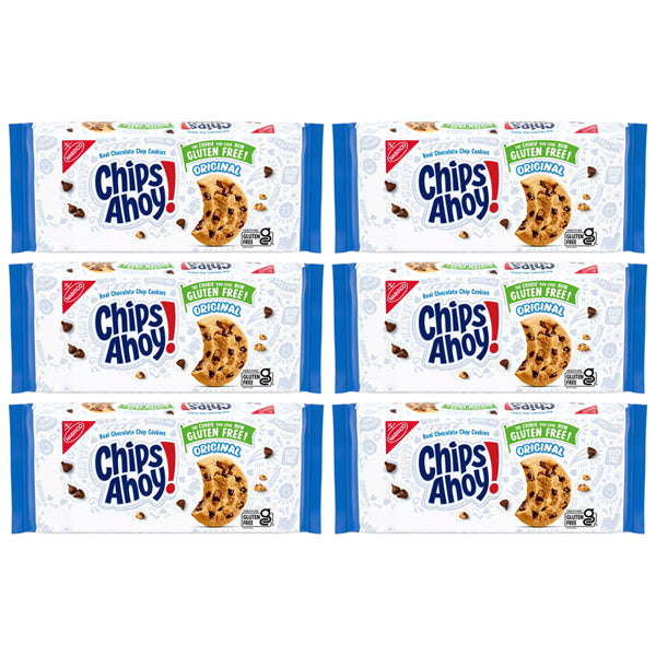 6 Pack - Chips Ahoy! Gluten Free Chocolate Chip Cookies 9.31oz