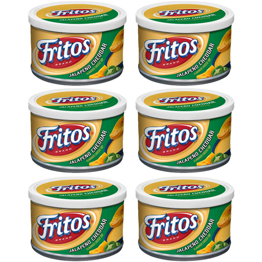 6 Pack - Fritos Jalapeno Cheddar Flavored Cheese Dip 9oz Fritos