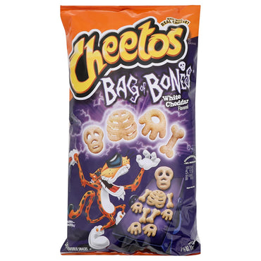 6 Pack - Cheetos Bag of Bones White Cheddar Flavored Snacks 7.5oz