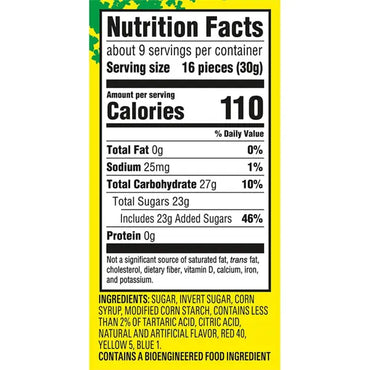 6 Pack - SOUR PATCH KIDS Ornaments Soft & Chewy Holiday Candy, Bulk Candy 10oz Sour Patch Kids