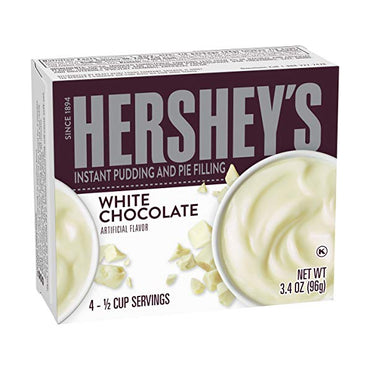 6 Pack - Hershey's Instant White Chocolate Pudding Mix 3.4oz