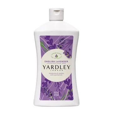 6 Pack - Yardley London English Lavender Liquid Hand Soap Refill 16oz Wholesale Bundle Yardley