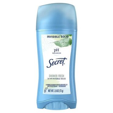 6 Pack - Secret Antiperspirant and Deodorant for Women Shower Fresh Scent 2.6 oz Secret