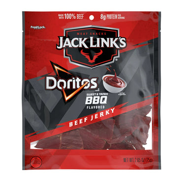6 Pack - Jack Link's Beef Jerky Dorito Sweet and Tangy BBQ 2.65oz
