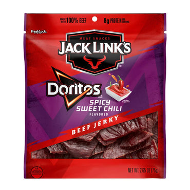 6 Pack - Jack Links Jerky Doritos Spicy Sweet Chili Beef Jerky 2.65oz