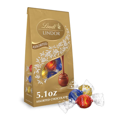 6 Pack - Lindt Lindor Assorted Chocolate Candy Truffles 5.1oz