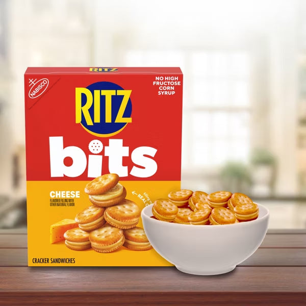 6 Pack - Ritz Bits Cracker Sandwiches with Cheese 8.8oz