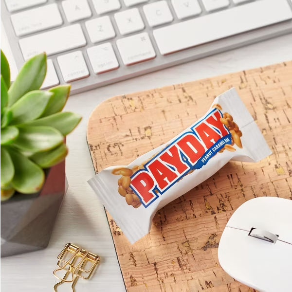 6 Pack - Payday Peanut Caramel Snack Size Candy Bars 11.6oz