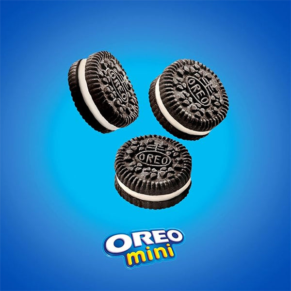 6 Pack - Oreo Mini Chocolate Sandwich Cookies Recloseable Snack Saks 8oz