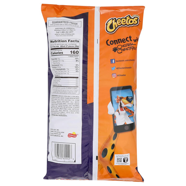 6 Pack - Cheetos Bag of Bones White Cheddar Flavored Snacks 7.5oz
