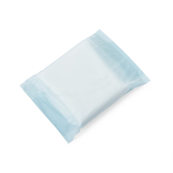 A sealed, rectangular CVS Health Maxi Pads Regular with Odor Guard pack (48 count, 6-pack) in a white and light blue wrapper offers dependable absorption and leakage protection, shown against a plain white background.