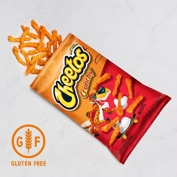 6 Pack - Cheetos Crunchy Cheese Flavored Snacks 8.5oz