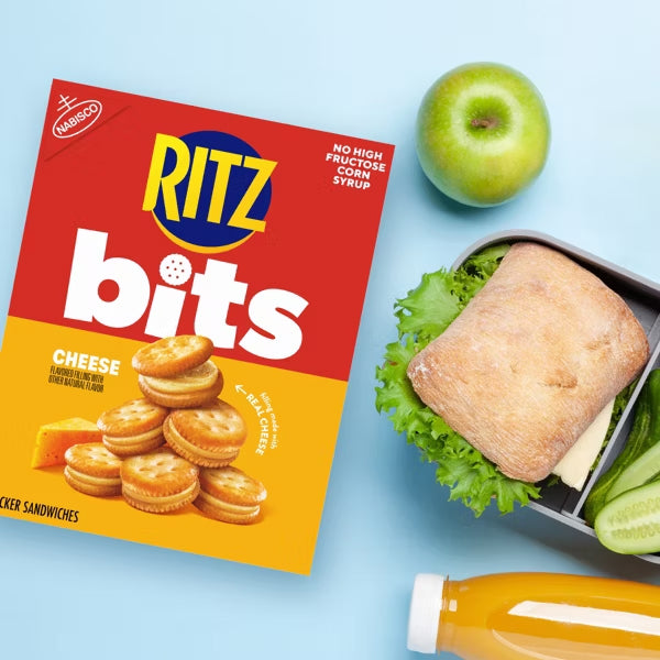 6 Pack - Ritz Bits Cracker Sandwiches with Cheese 8.8oz