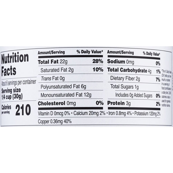 6 Pack - Well Market Raw Halves Unsalted Pecans Gluten Free, Vegan, 6oz Well Market